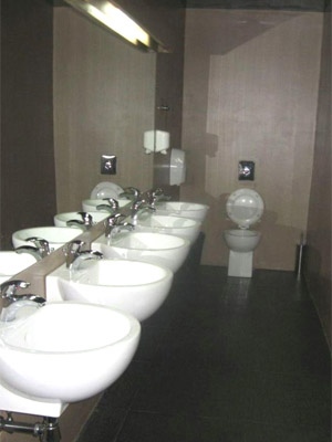 Öffentliche Toilette