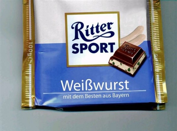 Ritter Sport Weißwurst