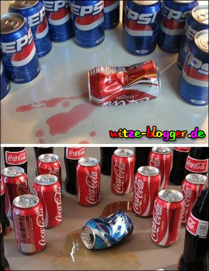 Duell Coca Cola Pepsi